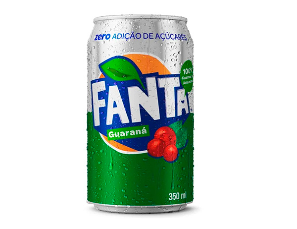 Fanta guaraná zero 350ml